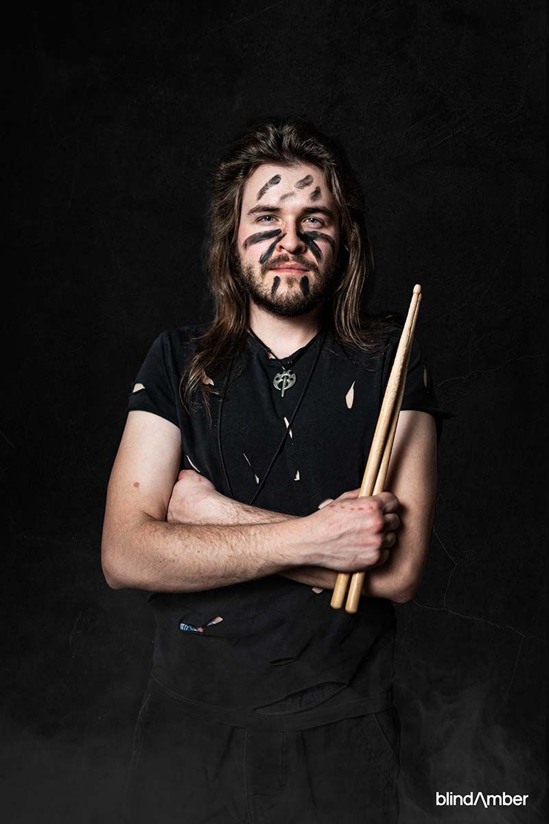 Armin - Schlagzeuger der Metal Band Entoria