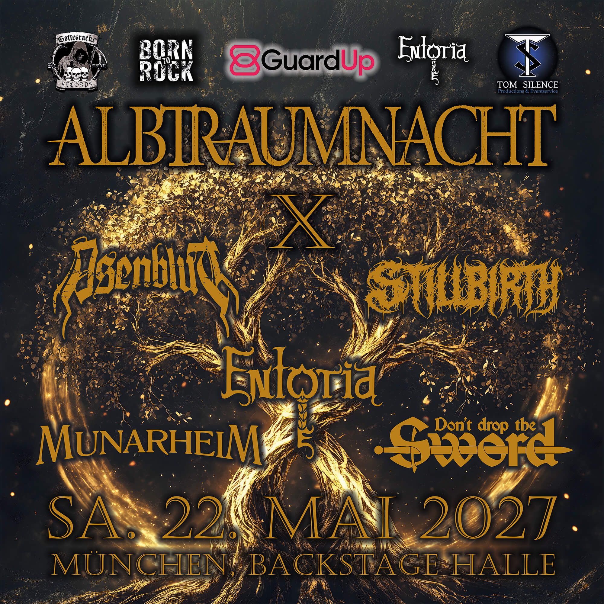 Albtraumnacht 2025 - 9. Mai Backstage Halle München